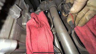 Toyota Tundra knock sensor wire repair