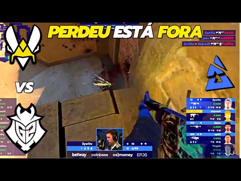 PERDEU ESTÁ ELIMINADO!! - Vitality vs G2 - BLAST PREMIER 2022 - CSGO - HIGHLIGHTS | GAULES