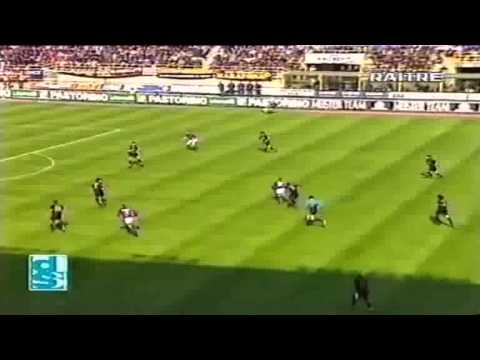 Serie A 1997-1998, day 30 Bologna - Milan 3-0 (2 R.Baggio, D.Fontolan)