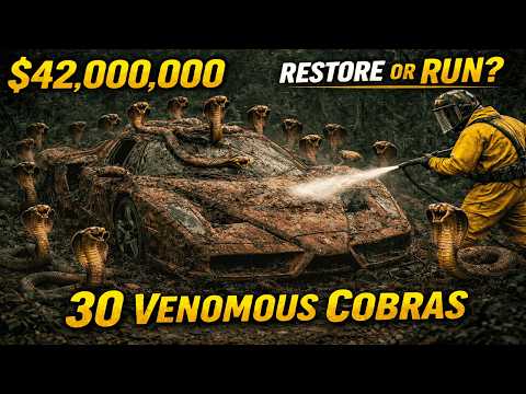 Thumbnail for Restoring $42,000,000 Ferrari Enzo Infested with 30 Venomous Cobras by Ferrari Enzo