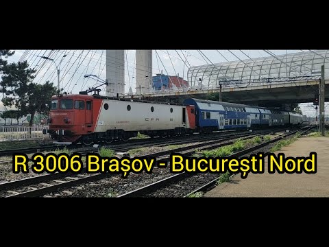 Regio 3006 Brașov - București Nord Gr. A în Gara de Nord pe o zi caniculară 12.07.2021