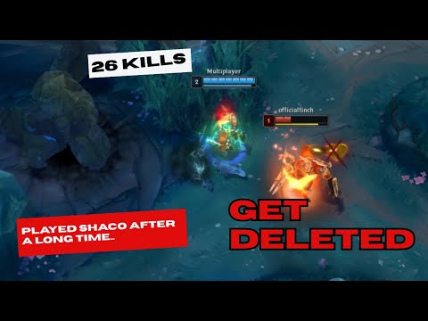 Shaco Jungle – 26 Kills | The Clown Is Back! | League of Legends