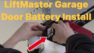LiftMaster Battery Backup — Power Outage Tips