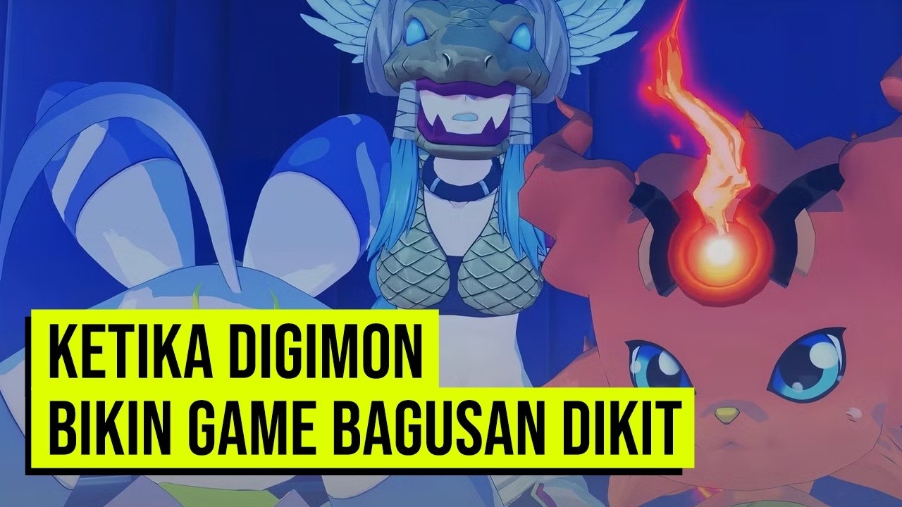 Bagusnya Dikit Jeleknya Tumpah-Tumpah - Digimon Story Time Stranger