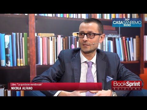 Nicola Alfano da Casa Sanremo 2020 - BookSprint Edizioni