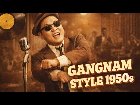 PSY – Gangnam Style (1950s Soul Version) | AI Cover