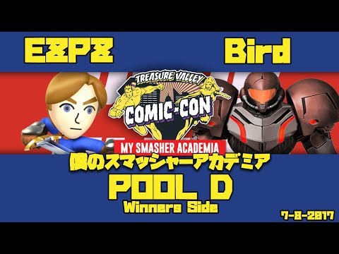 My Smasher Academia: EZPZ (Mii Swordsman) vs. Bird (Zelda, Samus) - SSB4 Pool 4 Winners Side