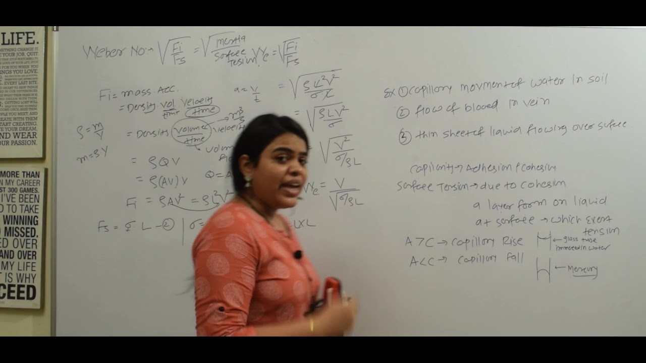 Weber's Number and its application | Weber Number | Weber Application | Fluid mechanics | Hydraulics