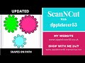 UPDATED ScanNCut Put Shapes On A Path In Canvas Workspace For Computer