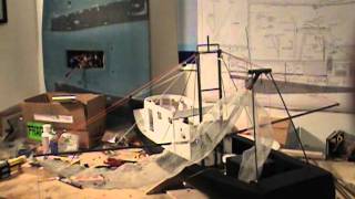 Scratch Built shrimp boat.
