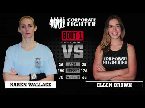 Corporate Fighter 21 - Karen Wallace v Ellen Brown