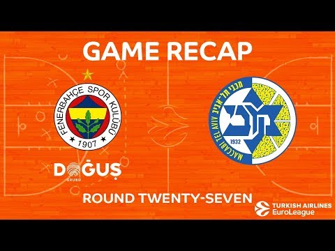 Highlights: Fenerbahce Dogus Istanbul - Maccabi FOX Tel Aviv