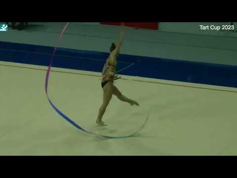 Korniychuk Cristina ESP Ribbon FINAL Grand Prix BRNO 2023