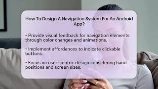 How To Design A Navigation System For An Android App? - Graphic Design Nerd