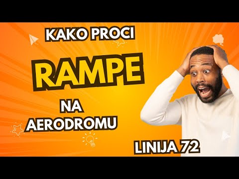 Linija 72  -  Prolazak kroz rampe!