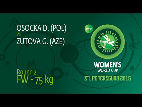 75 kg - Gozal ZUTOVA (AZE) df. Daria Urszula OSOCKA (POL), 4-2