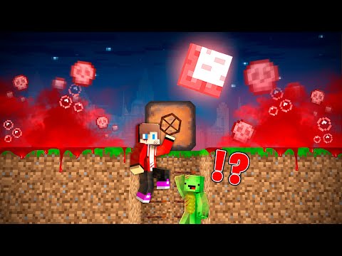 BLOOD POISON vs Doomsday Bunker in Minecraft - Maizen JJ and Mikey