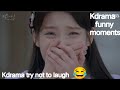 Kdrama Funny moments Kdrama try not to laugh 😂