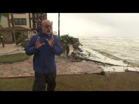 Daytona Beach begins to feel impact of Tropical Storm Nicole