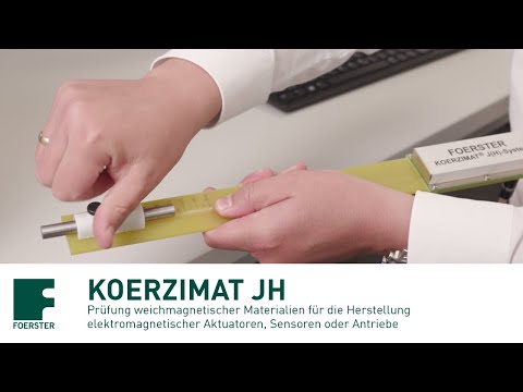 KOERZIMAT JH - Prüfung weichmagnetischer Materialien