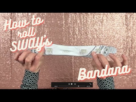 How to Roll SWAY's Large Satin Headband
