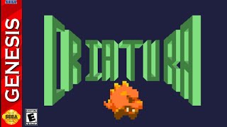 Criatura - New Game for Sega Genesis / Mega Drive (Homebrew)