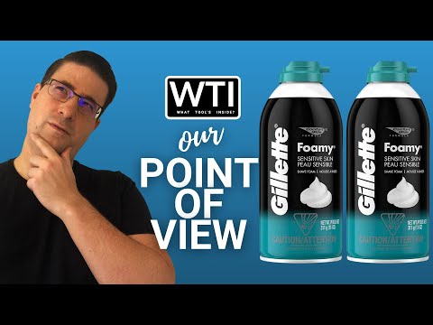 Gillette Foamy Shave Cream - WTI product video review