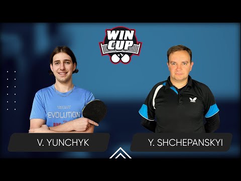 14:00 Valentyn Yunchyk - Yurii Shchepanskyi West 3 WIN CUP 06.02.2024 | TABLE TENNIS WINCUP