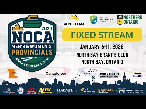 Trevor Bonot vs. Brian Adams Jr. - Draw 13 - Northern Ontario Men's Curling Provincials [D]