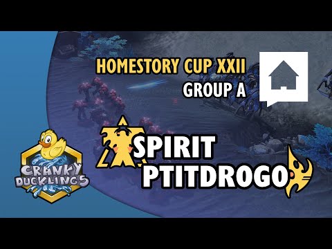 Spirit vs PtitDrogo - TvP | HomeStory Cup XXII: Group Stage | EPT StarCraft 2 Tournament