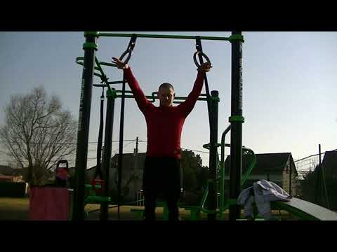 Calisthenics Workout on Gymastics Rings #31