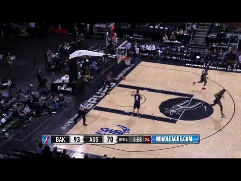 Highlights: Jonathon Simmons (12 points)  vs. the Jam, 3/20/2016