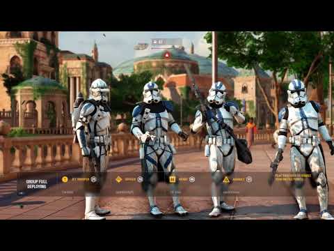 501st Legion Defend Naboo From The CIS - Star Wars Battlefront 2