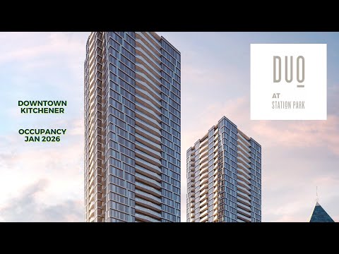 Explore The Duo Condos at Station Park in Downtown Kitchener.