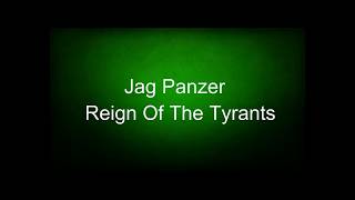 Jag Panzer - Reign Of The Tyrants (lyrics)