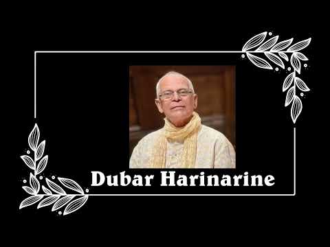 Death Announcement - Dubar Harinarine