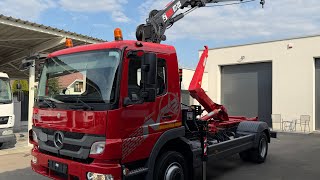 Mercedes-Benz ATEGO 1318 CONTAINER HOOKLIFT CRANE H&Aacute;KOV&Yacute; NOSIČ HYDR. RUKA Abrollkipper | Bild 4 - Autoline