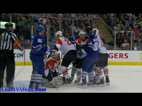 PHI 1 @ TOR 0 - Claude Giroux Scores - 100406