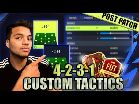 4-2-3-1 The MOST META FORMATION! FIFA 22 4231 Custom Tactics & Instructions!