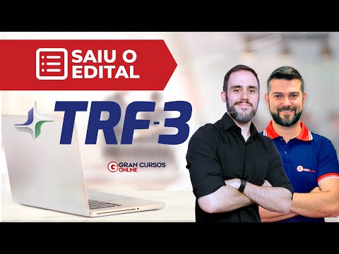 Concurso TRF 3: Analista e Técnico – Saiu o Edital!