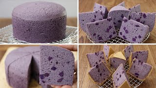 Download the video "可蒸可烤的紫薯米蛋糕 Purple Sweet Potato Rice Cake(Steam or Bake) I Gluten Free"