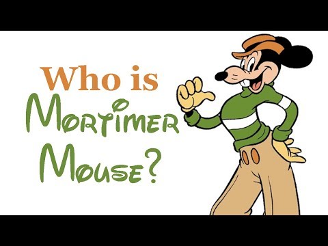 Who is Mortimer Mouse? Mickey's Rival