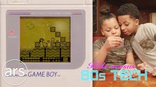 Kids versus a Game Boy, Vectrex and other 80's tech | Ars Technica