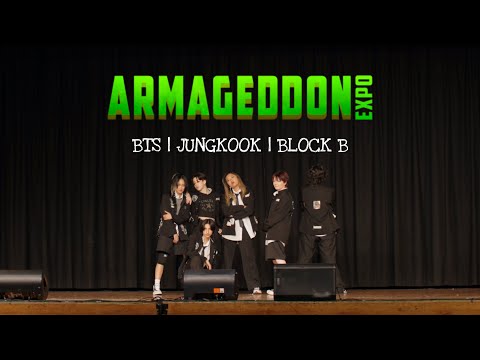 [PERFORMANCE BY CY6HER] Auckland Armageddon 2024 K-POP Stage - BTS, Jungkook & Block B