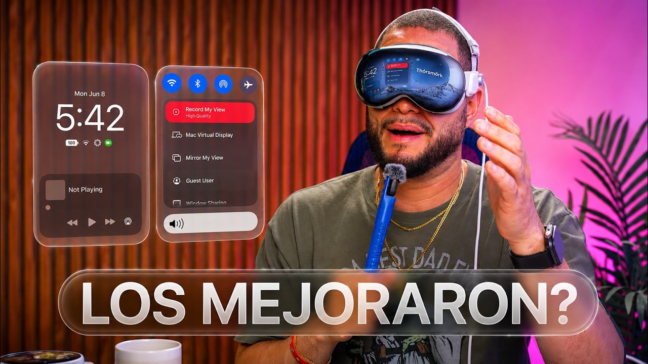 POR FIN TENGO VisionOS 27 (primeras impresiones)
