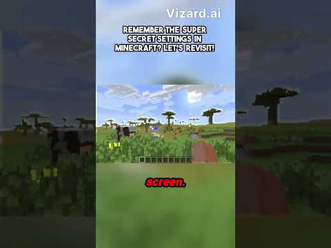 Remember the Super Secret Settings in Minecraft  Let's Revisit!