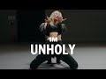 Sam Smith Unholy Ft Kim Petras Jin Lee Choreography
