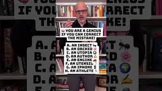You are a genius if you can correct the mistake. #findtheerror