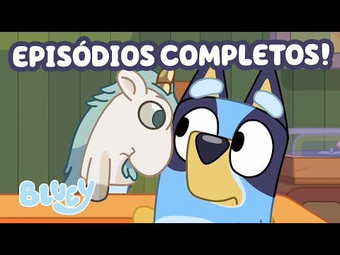 90 MINUTOS de EPISÓDIOS COMPLETOS das séries Bluey 1, 2 e 3! | Bluey Português Brasil Canal Oficial