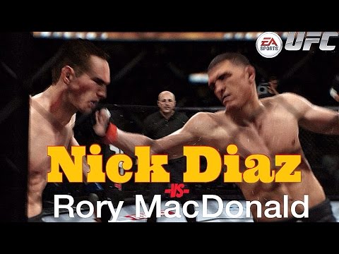 Rory Mac Donald -Vs- Nick Diaz "i Stocktonslap Rory W/ The 209"